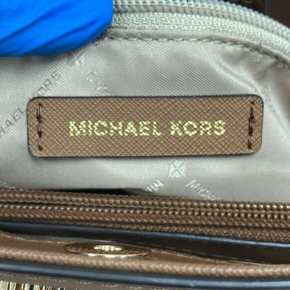 Michael Kors Susannah Large Saffiano Leather Shoulder Bag - Picture 10 of 14